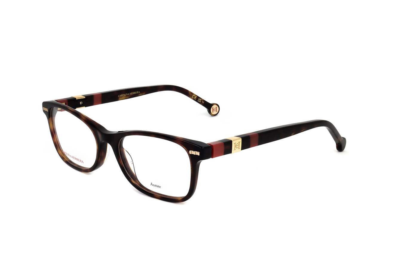 Lunettes de Vue Carolina Herrera HER 0110 O63 HAVANA RED 51/17/ Femme