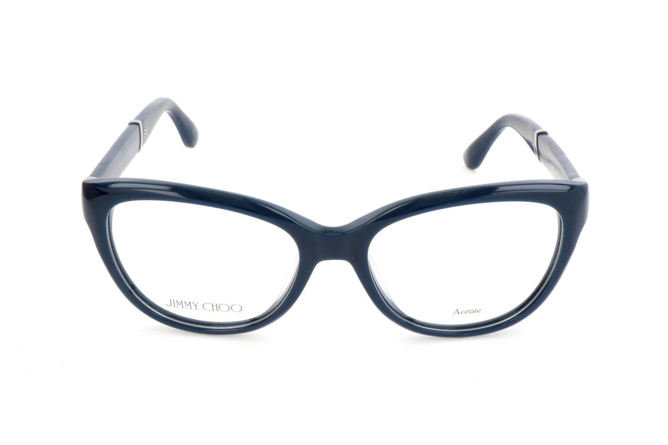 Jimmy Choo JC179 175 BLUE GLITTER BLUE 53/17/140 Women's