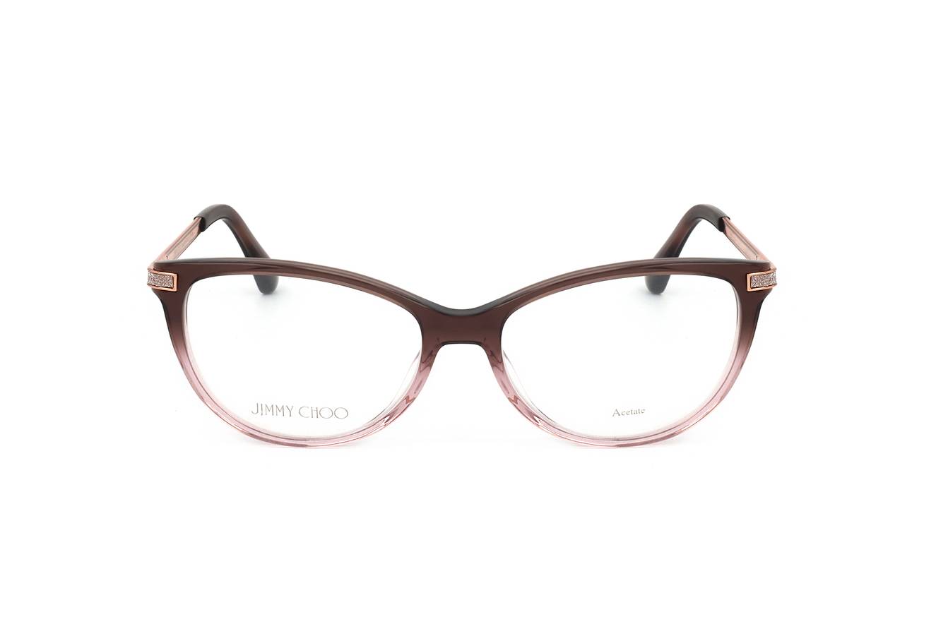 Jimmy Choo JC352 08M BROWN NUDE 52/16/145 Women's Eyewear