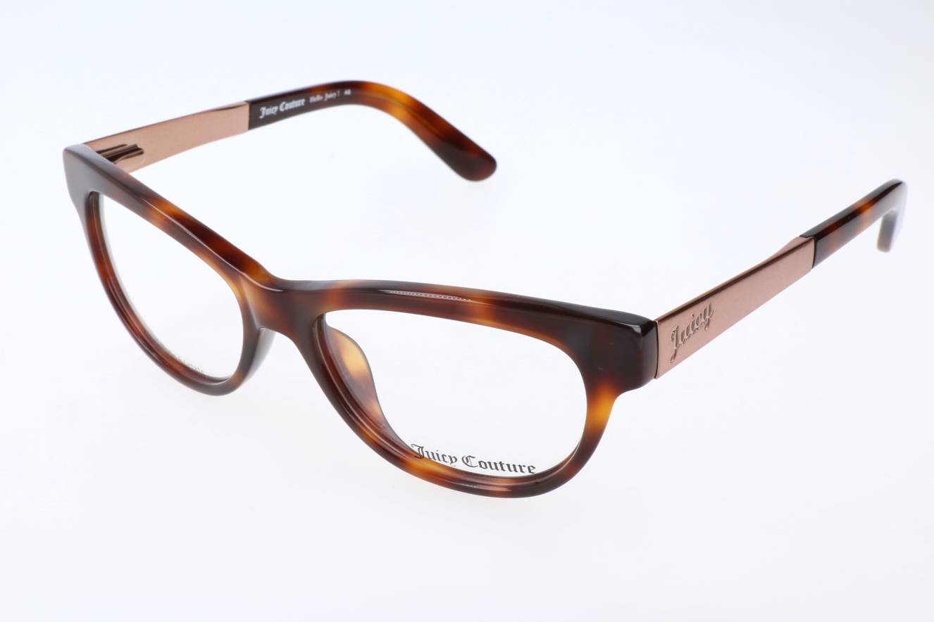 優待特典一覧 146 JU Couture Juicy HCN Damen 52/16/ GOLD LIGHT HAVANA 靴
