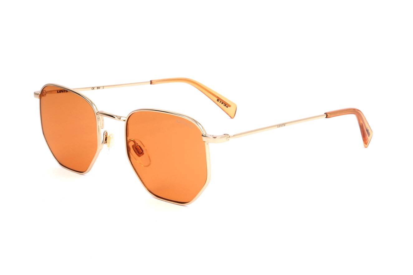 Lunettes de soleil unisexe Levis LV 1004/S OFY GOLD ORANGE 49/20/145