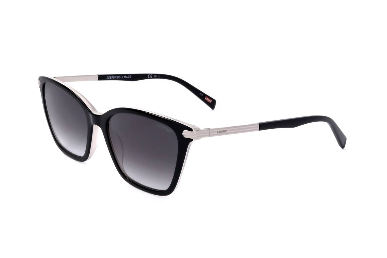 Lunettes de soleil femme Levis LV 5017/S 80S BLACK WHITE 55/17/145