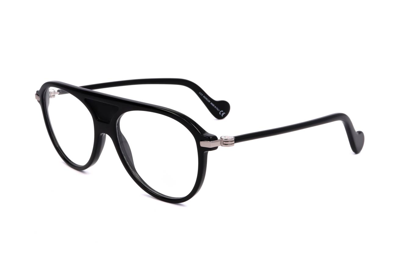 Moncler ML5033 001 BLACK 55/16/145 Men's Eyewear Frame