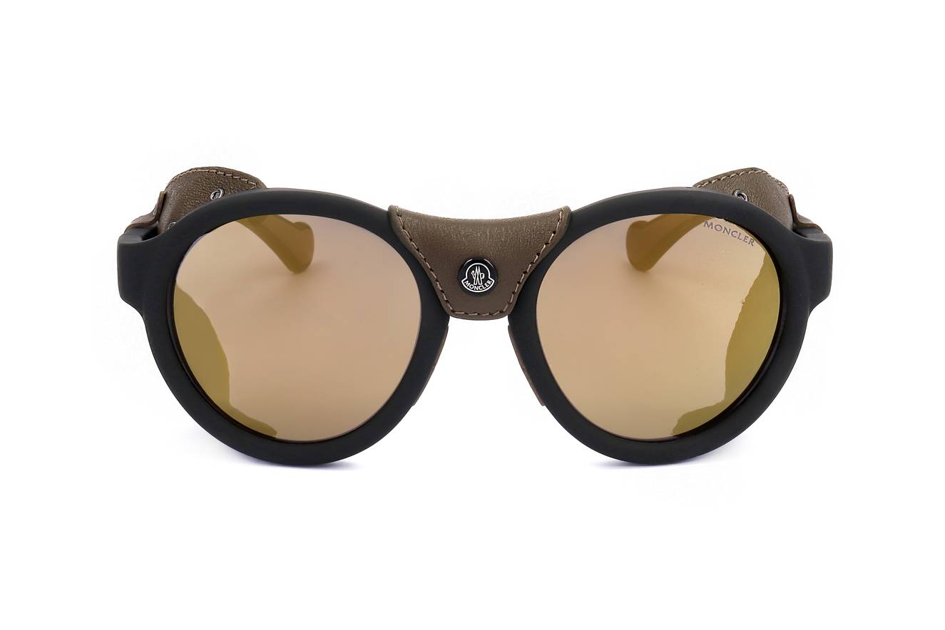 Moncler ML0046 02L MATTE BLACK 52/20/140 Unisex Sunglasses