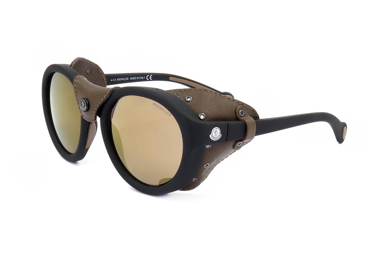 Moncler ML0046 02L MATTE BLACK 52/20/140 Unisex Sunglasses Moncler ML0046 02L MATTE BLACK 52/20/140 Unisex Sunglasses