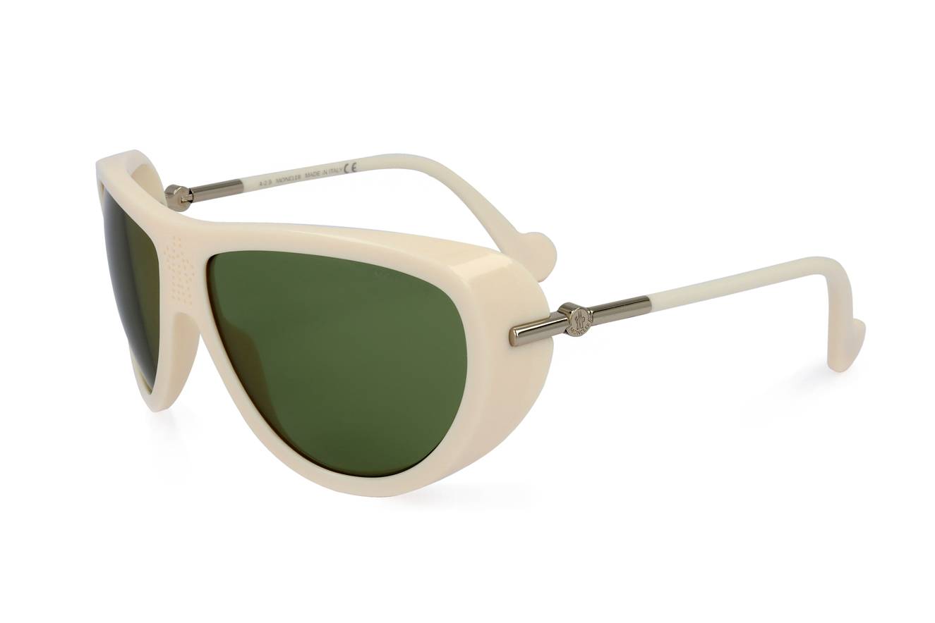 Moncler ML0128 25N IVORY 61/14/125 UNISEX Sunglasses 889214098696 