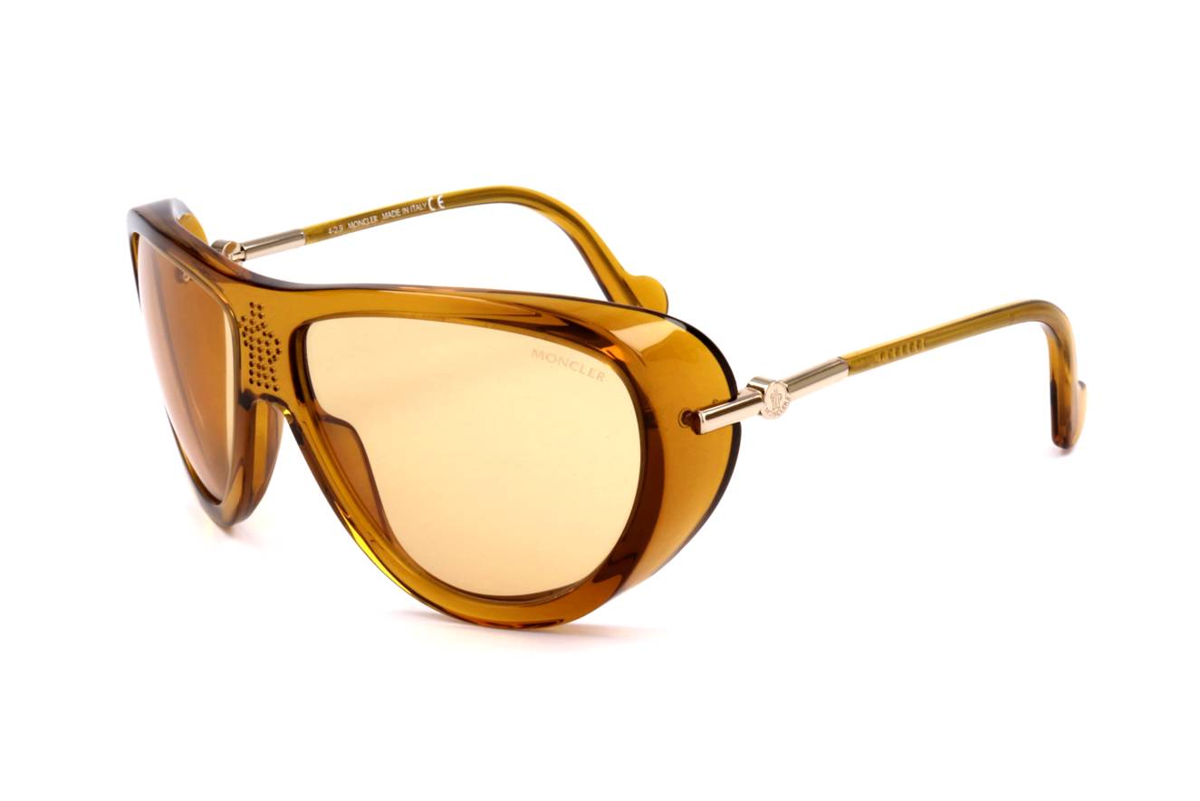 Moncler ML0128 39C YELLOW 61/14/125 Unisex Sunglasses