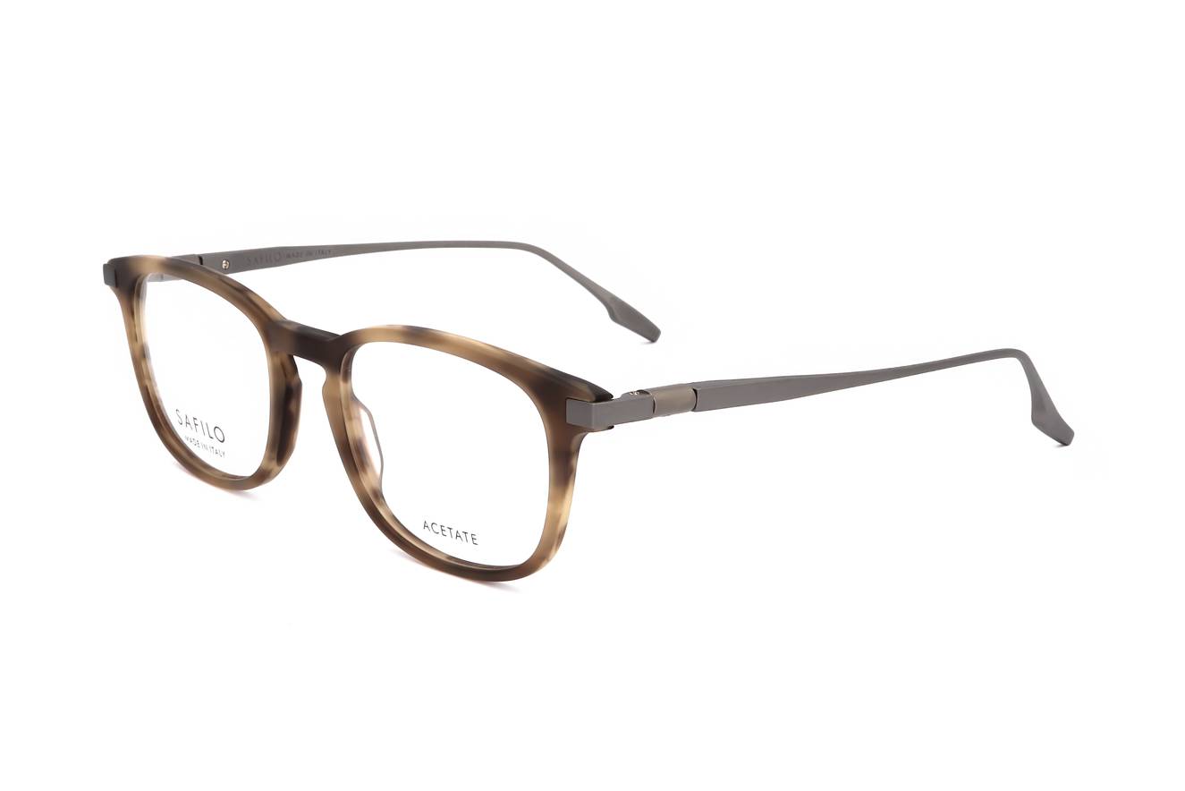 Safilo CALIBRO 01 KVI STRIPED BROWN 52 20 145 Men s Eyewear Frame